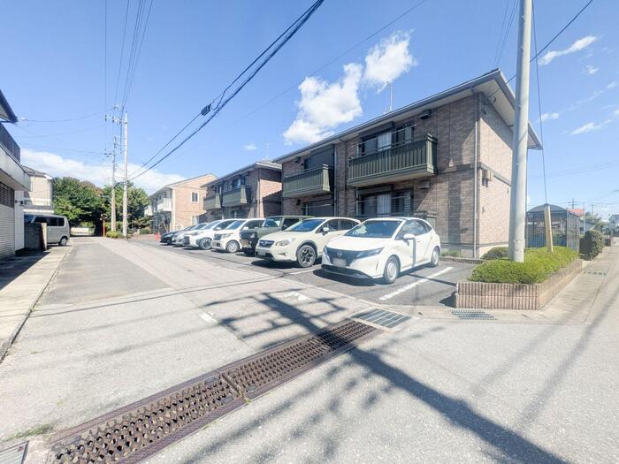 3/11 駐車場