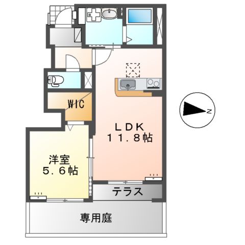 メル クレールの間取り