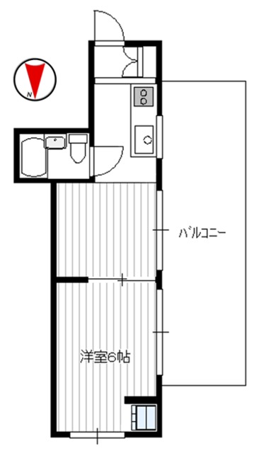 ウェルフラット岸田の間取り