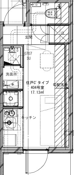 Ludens中野富士見町の間取り
