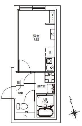 CITY WALK 志村三丁目の間取り
