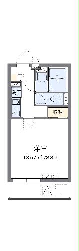 クレイノスペルデライトの間取り