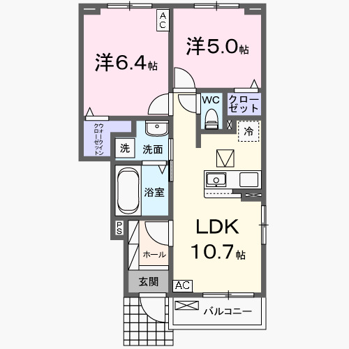 リトルウッズⅠの間取り