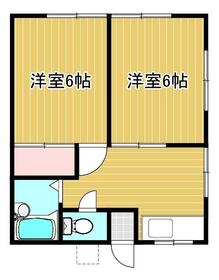 石田コーポの間取り
