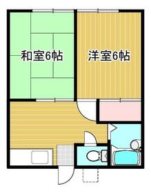 石田コーポの間取り