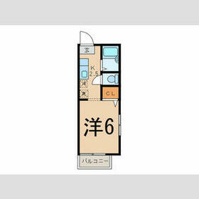 フラットTの間取り