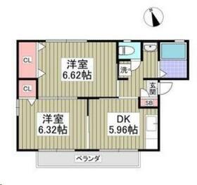 ハイツヴァンティアンＣの間取り