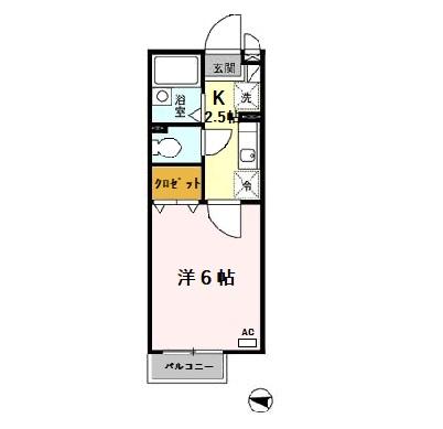 West Fiveーsの間取り