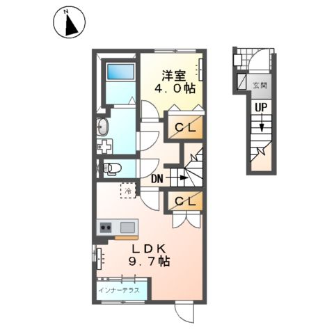 Andare(アンダーレ)の間取り