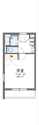 レオパレスサニーヒルの間取り