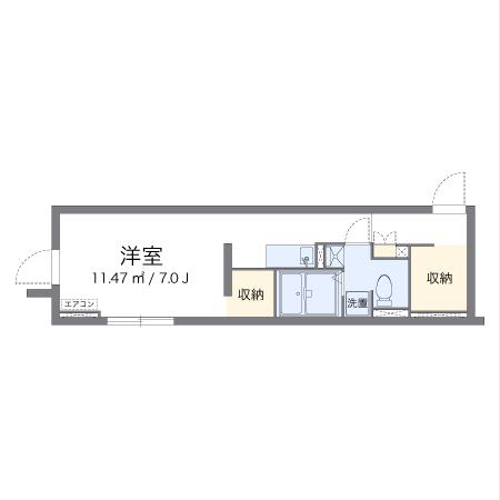 1/3 間取