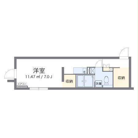 1/3 間取