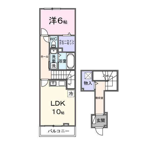 ベル　エリタージュの間取り