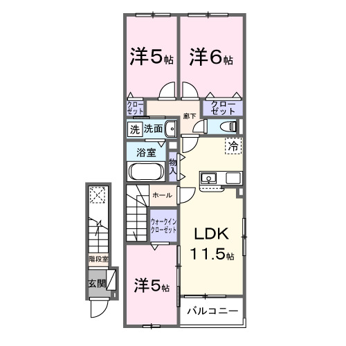 ベル　エリタージュの間取り
