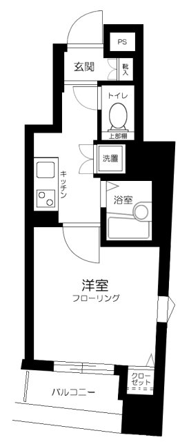 スカイコートヌーベル入谷の間取り