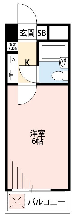 ジュネパレス新松戸第14の間取り