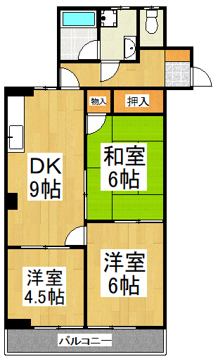 2/6 間取