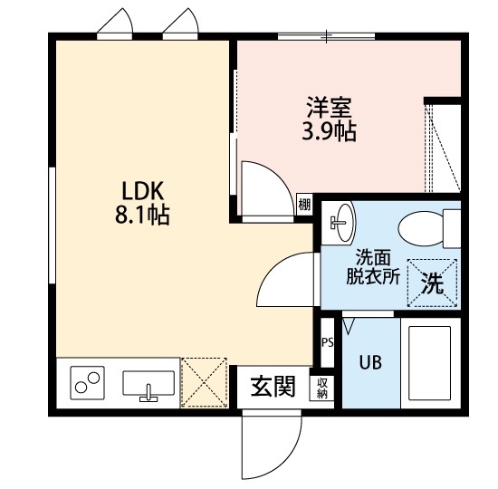 カンパネラ寺町(カンパネラテラマチ)の間取り