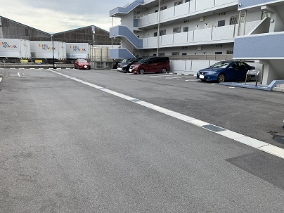 3/12 駐車場
