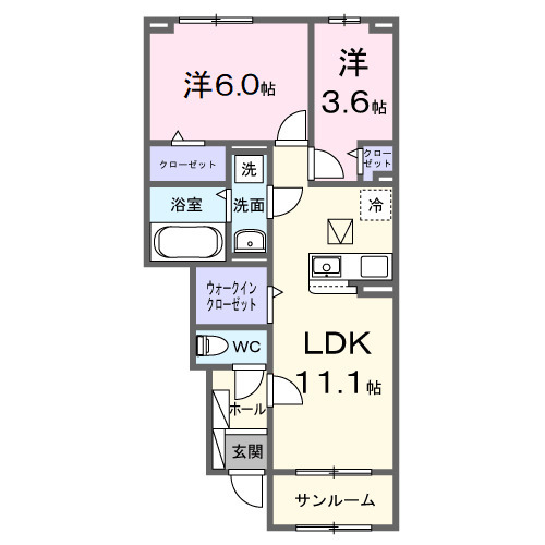 ニコ ライフの間取り