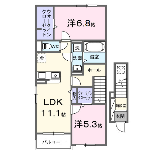 ニコ ライフの間取り