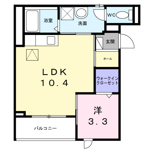 リラヴェール日吉の間取り