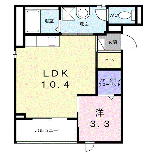 リラヴェール日吉の間取り