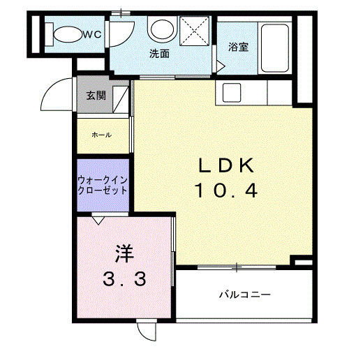 リラヴェール日吉の間取り