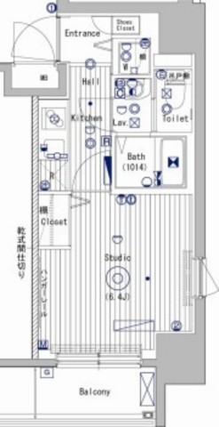 ガーラ・グランディ北池袋の間取り