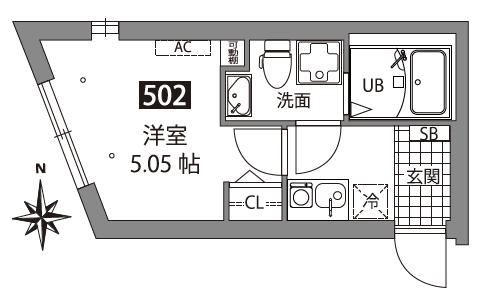 2/2 間取