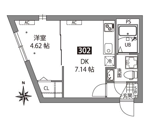 2/2 間取