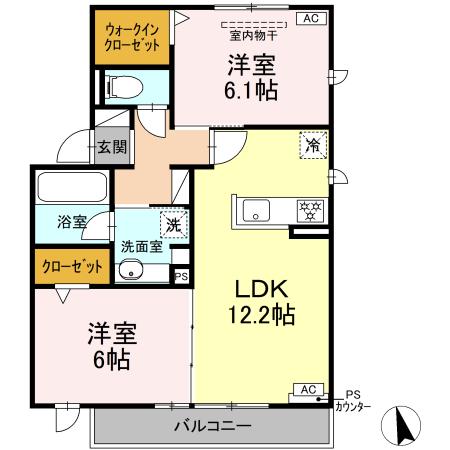 1/2 間取