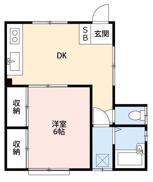 根本ハイムの間取り