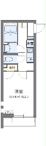 クレイノグランディールDの間取り