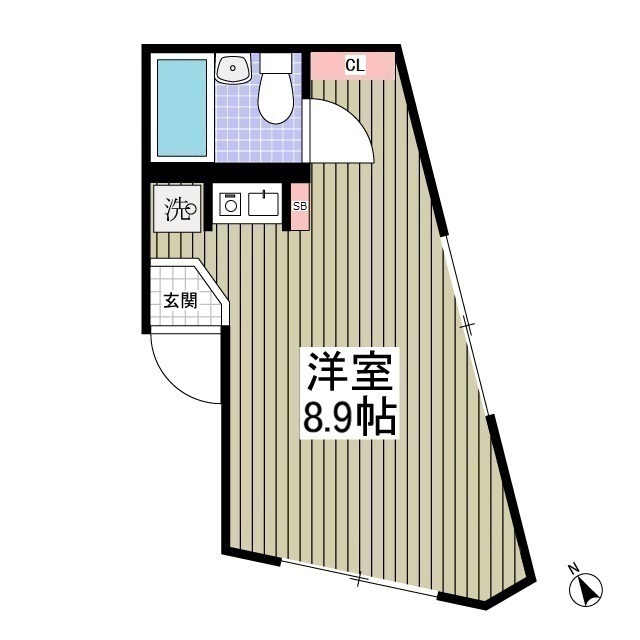 エスパシオ品川大井の間取り