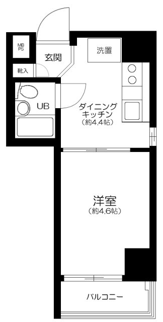ニューファミール田端の間取り