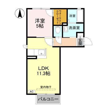 メゾンブリッツの間取り