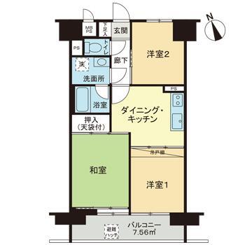 ライオンズマンション練馬の間取り