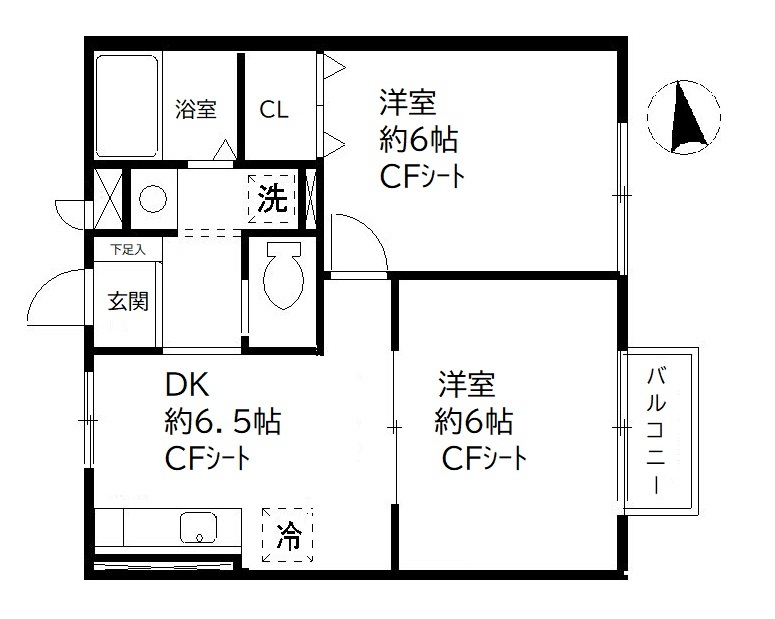 グリーンヒルみのりの間取り