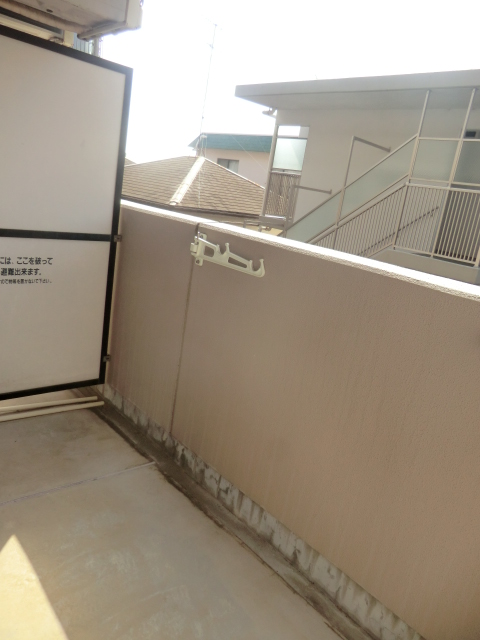 12/26 バルコニー