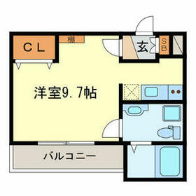Chambre Hidemi Ⅱの間取り