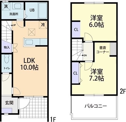 Doux maison高道祖の間取り
