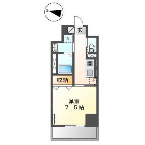 La　Colline　KASHIWAYAの間取り