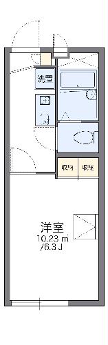 レオパレスル ボヌールの間取り