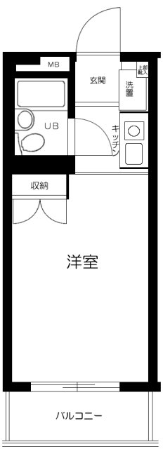 グローリア初穂大塚の間取り