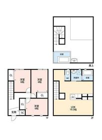 Ｃａｓｉｔａｓｋｙ有玉台の間取り