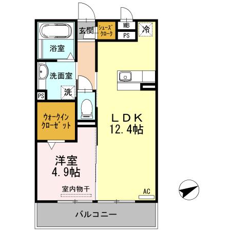 レ・セーナの間取り