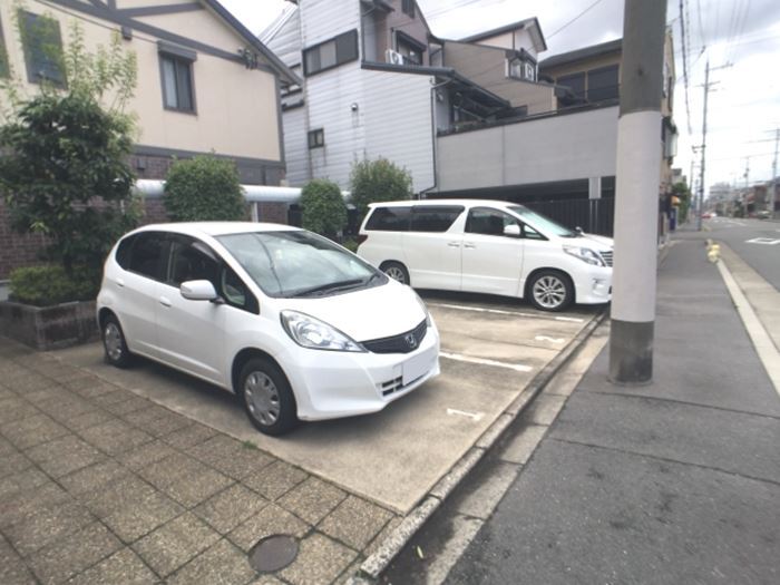 3/12 駐車場