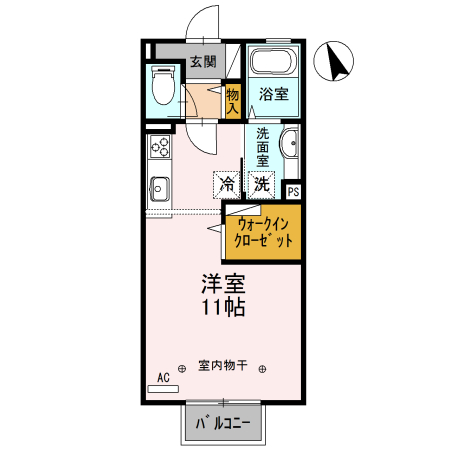 ショコラ ガーデンの間取り
