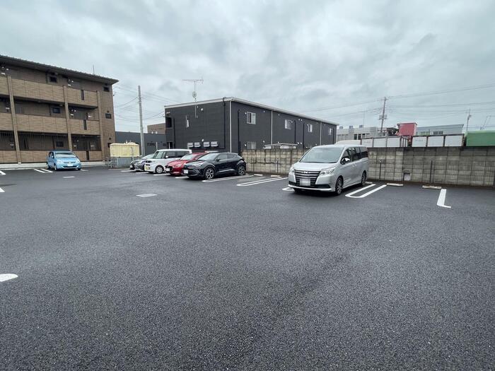 3/14 駐車場